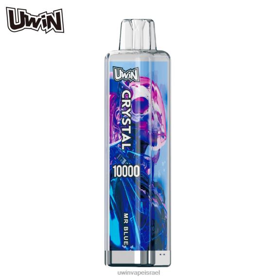 UWIN CRYSTAL 10,000 אדים חד פעמיים מר כחול PZR6H15 - Uwin Vape לְהַזמִין