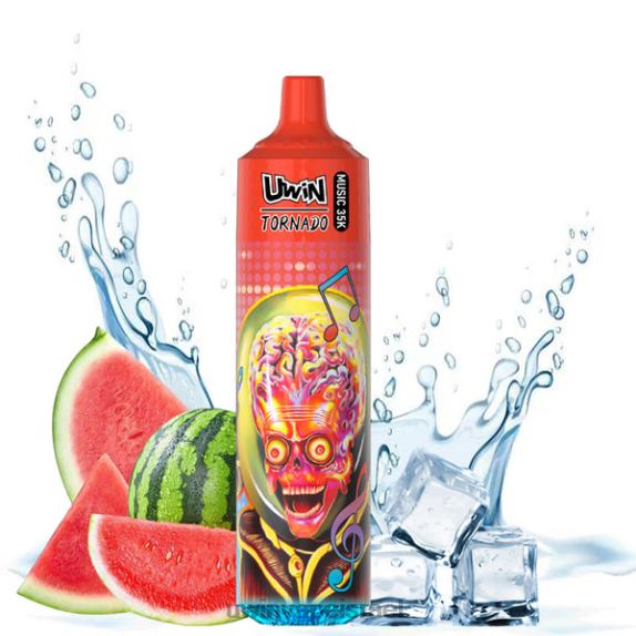 UWIN CRYSTAL ואפי חד פעמי 35k קרח אבטיח PZR6H20 - Uwin Vape ישראל